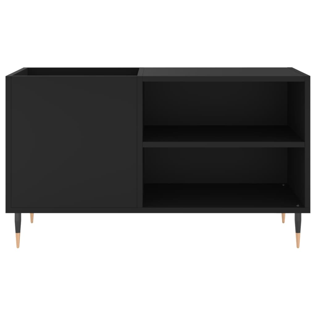 Record Cabinet | Black | Engineered wood, iron | Medium | Record Cabinet