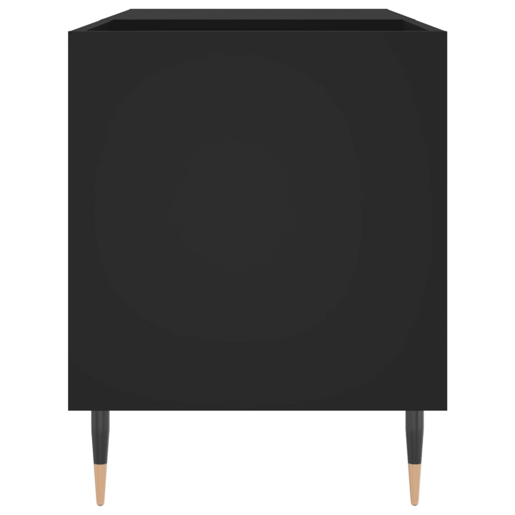 Record Cabinet | Black | Engineered wood, iron | Medium | Record Cabinet
