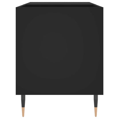Record Cabinet | Black | Engineered wood, iron | Medium | Record Cabinet