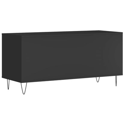 Record Cabinet | Black | Engineered wood, Iron | Medium | Modern