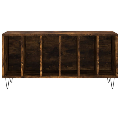 Record Cabinet | Smoked Oak | Engineered Wood | Medium | Record Cabinet