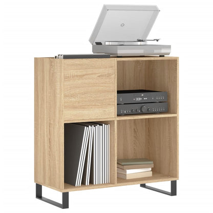 Record Cabinet Sonoma Oak 84,5x38x89 cm Engineered Wood