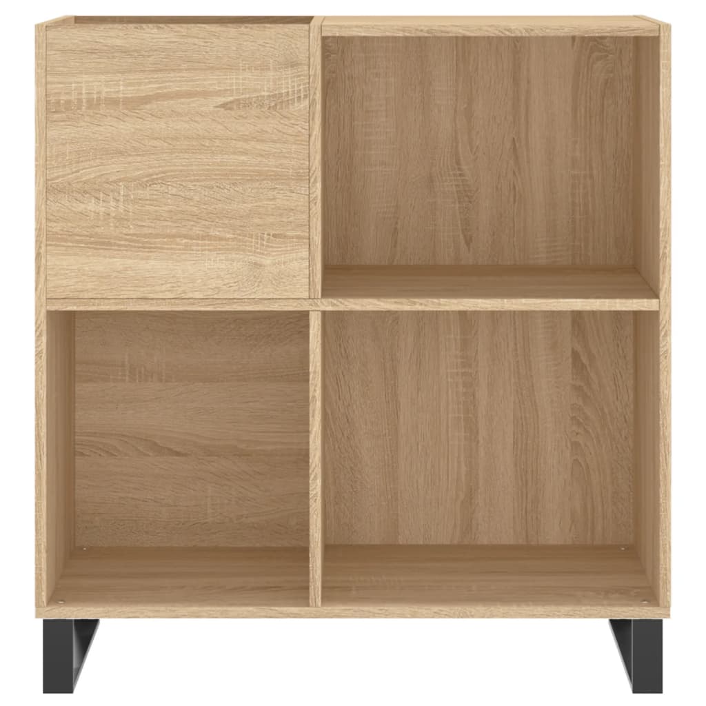 Record Cabinet Sonoma Oak 84,5x38x89 cm Engineered Wood