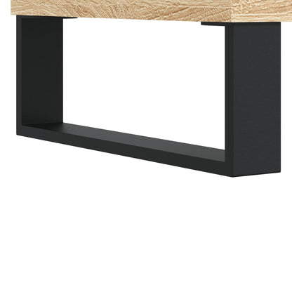 Record Cabinet Sonoma Oak 84,5x38x89 cm Engineered Wood