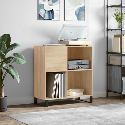 Record Cabinet Sonoma Oak 84,5x38x89 cm Engineered Wood
