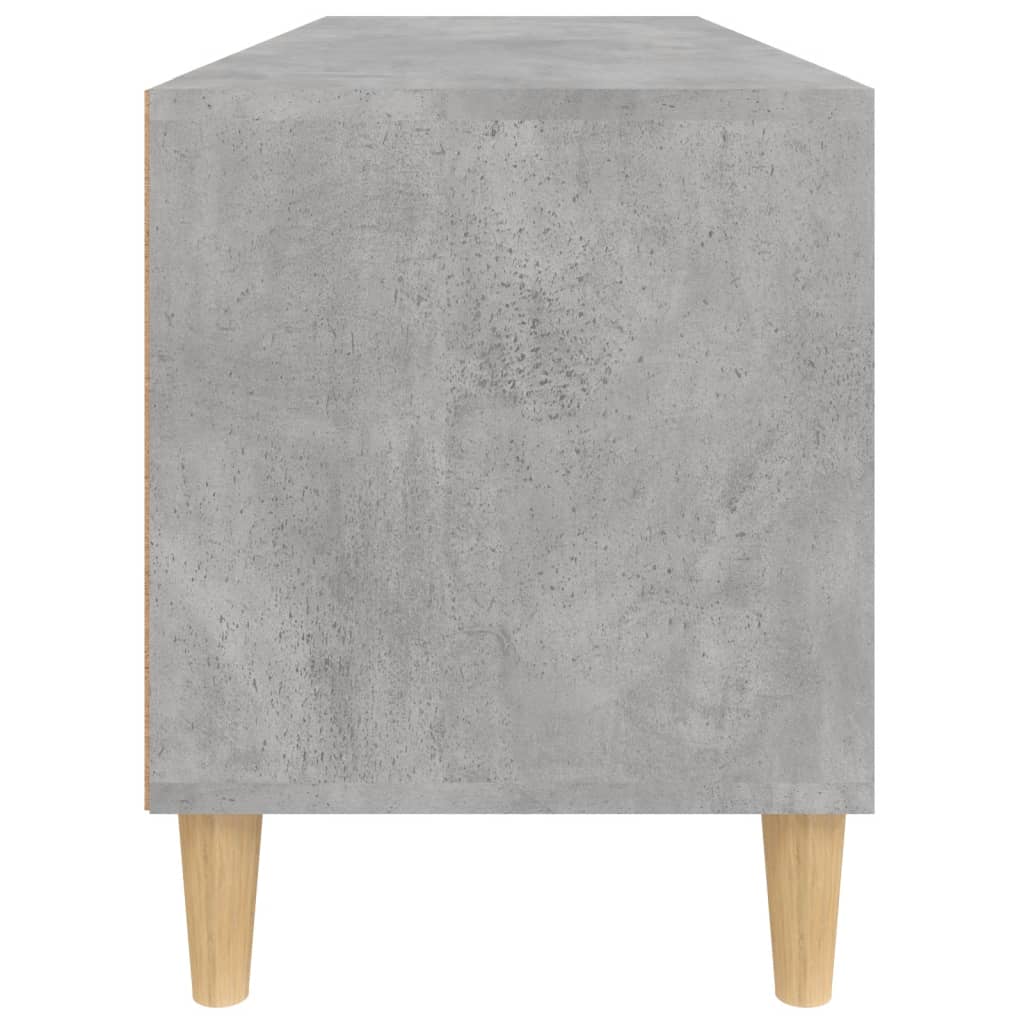 TV Cabinet Concrete Grey 100x34.5x44.5 cm Engineered Wood
