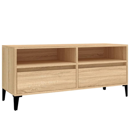 TV Cabinet Sonoma Oak 100x34,5x44,5 cm Engineered Wood