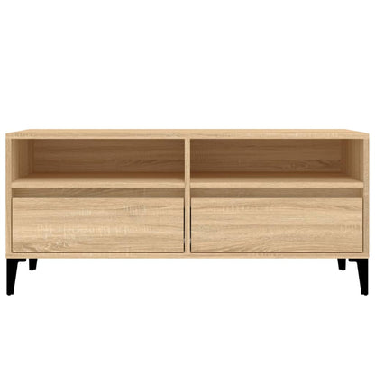 TV Cabinet Sonoma Oak 100x34,5x44,5 cm Engineered Wood
