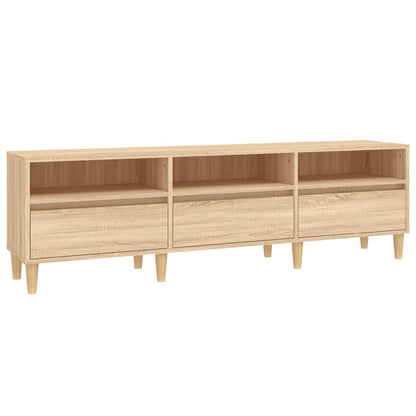 TV Cabinet Sonoma Oak 150x30x44,5 cm Engineered Wood