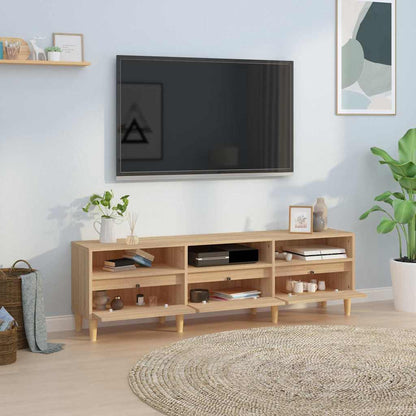TV Cabinet Sonoma Oak 150x30x44,5 cm Engineered Wood