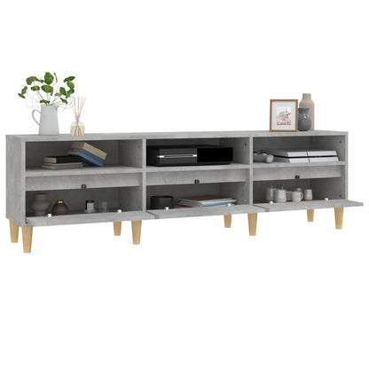 TV Cabinet Concrete Grey 150x30x44,5 cm Engineered Wood