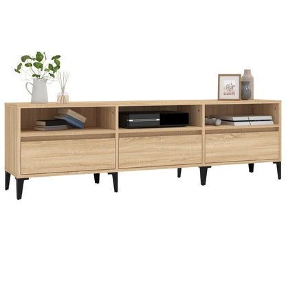 TV Cabinet Sonoma Oak 150x30x44.5 cm Engineered Wood