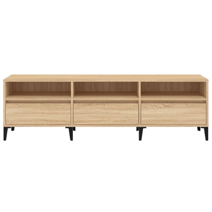TV Cabinet Sonoma Oak 150x30x44,5 cm Engineered Wood