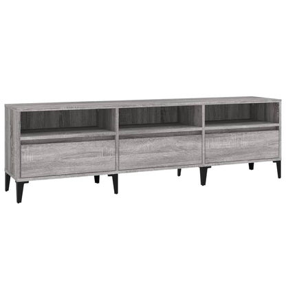 TV Cabinet Grey Sonoma 150x30x44,5 cm Engineered Wood