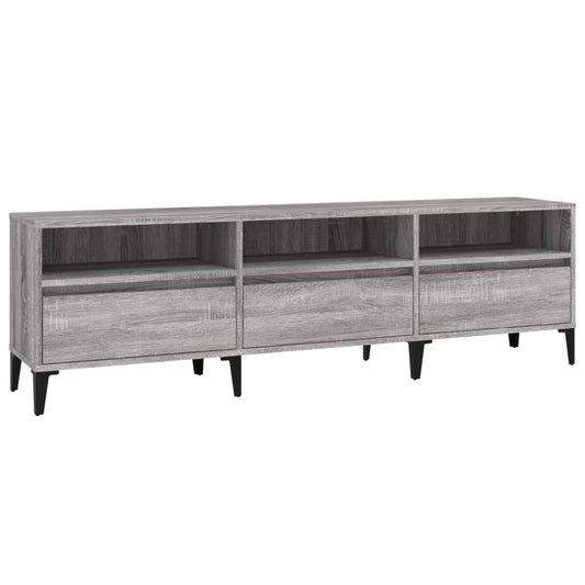 TV Cabinet Grey Sonoma 150x30x44,5 cm Engineered Wood