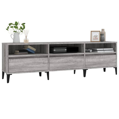 TV Cabinet Grey Sonoma 150x30x44,5 cm Engineered Wood