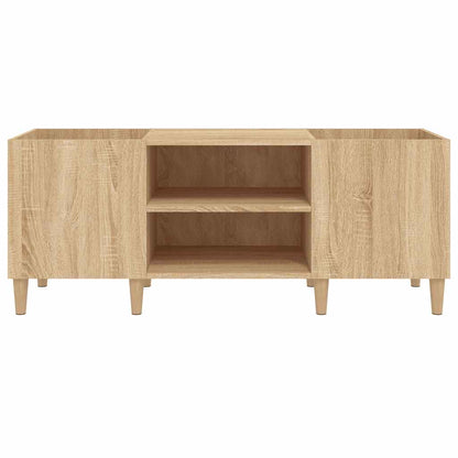 Record Cabinet Sonoma Oak 121x38x48 cm Engineered Wood