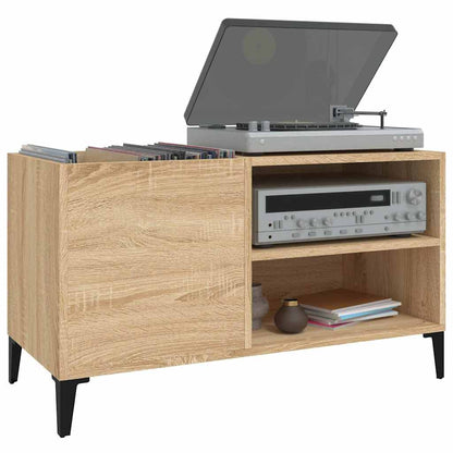 Record Cabinet Sonoma Oak 84,5x38x48 cm Engineered Wood