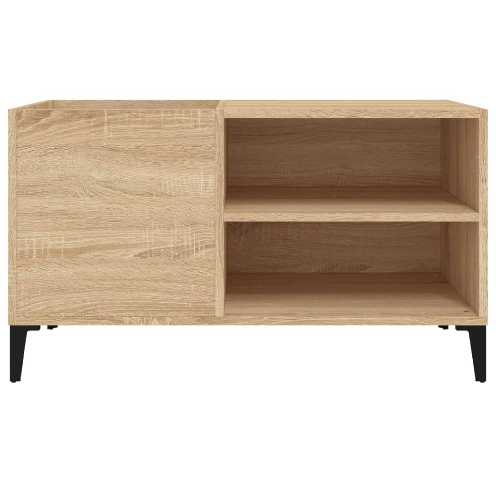 Record Cabinet Sonoma Oak 84.5x38x48 cm Engineered Wood