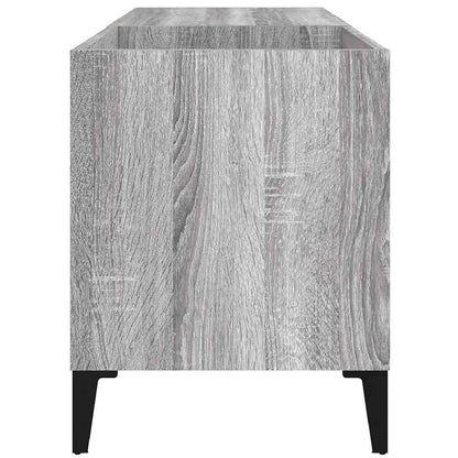 Record Cabinet Grey Sonoma 84,5x38x48 cm Engineered Wood