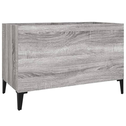 Record Cabinet | Grey Sonoma | Engineered wood, Metal | Medium