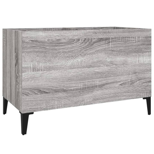 Record Cabinet | Grey Sonoma | Engineered wood, Metal | Medium