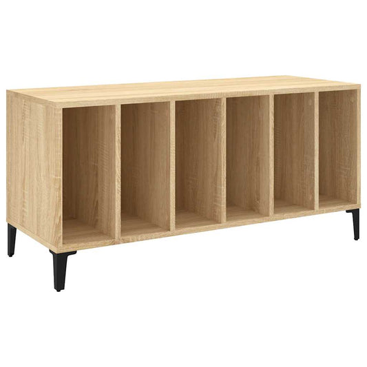 Record Cabinet Sonoma Oak 100x38x48 cm Engineered Wood