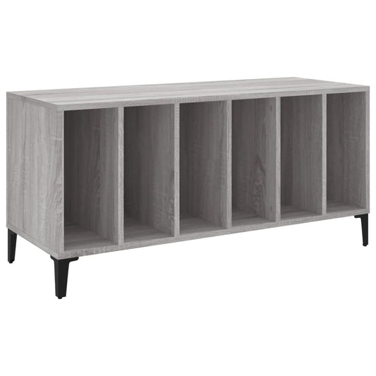 Record Cabinet | Grey sonoma | Engineered wood, metal | 100 x 38 x 48 cm