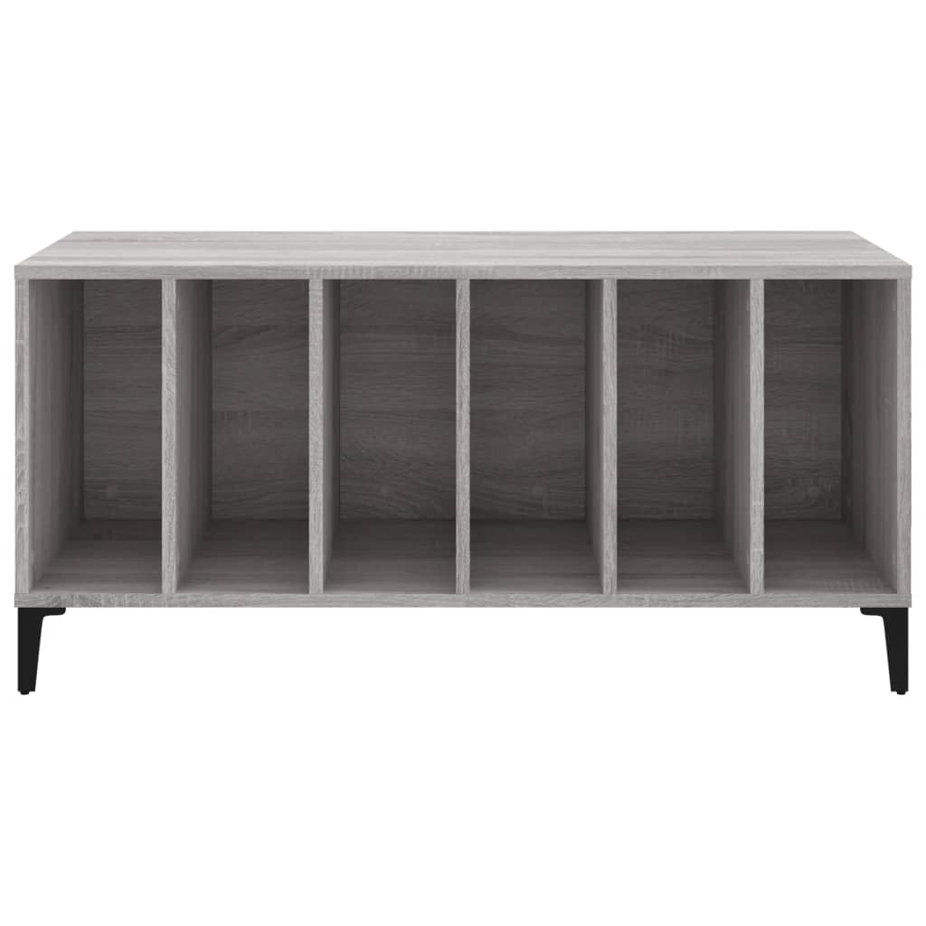 Record Cabinet | Grey sonoma | Engineered wood, metal | 100 x 38 x 48 cm