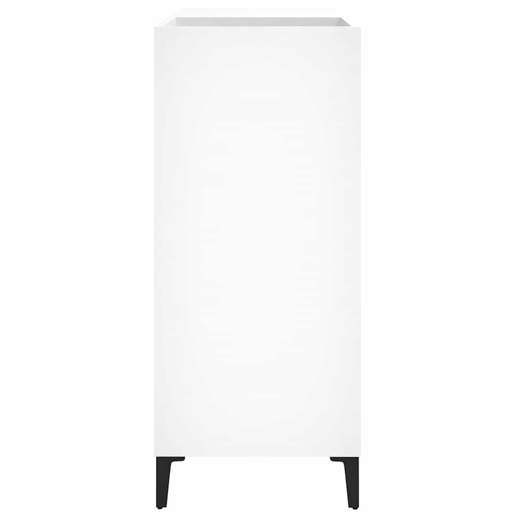 Record Cabinet | White | Engineered wood, metal | Medium