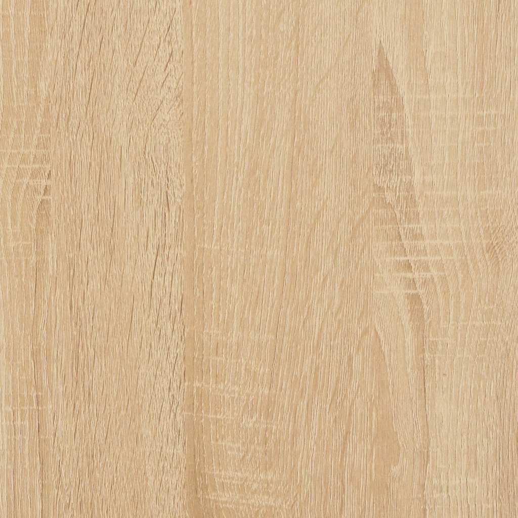 Record Cabinet Sonoma Oak 84.5x38x89 cm Engineered Wood