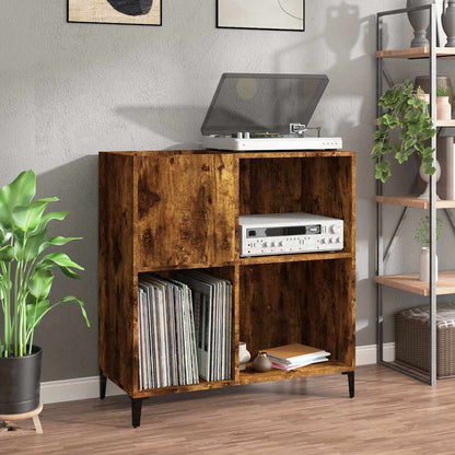Record Cabinet | Smoked oak | Engineered wood, metal | Medium