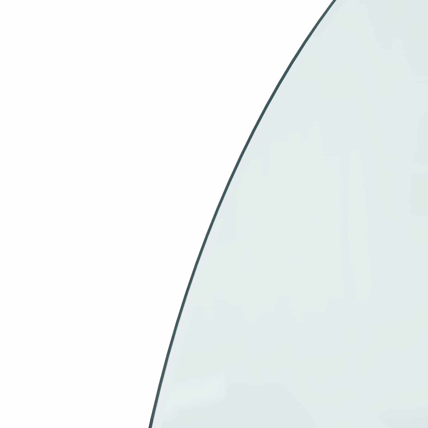 Fireplace Glass Plate Transparent 800 x 500 mm Glass