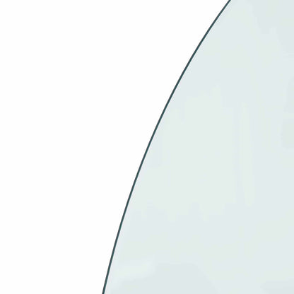 Fireplace Glass Plate Transparent 800 x 500 mm Glass