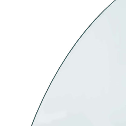 Fireplace Glass Plate Transparent 1000 x 500 mm Glass