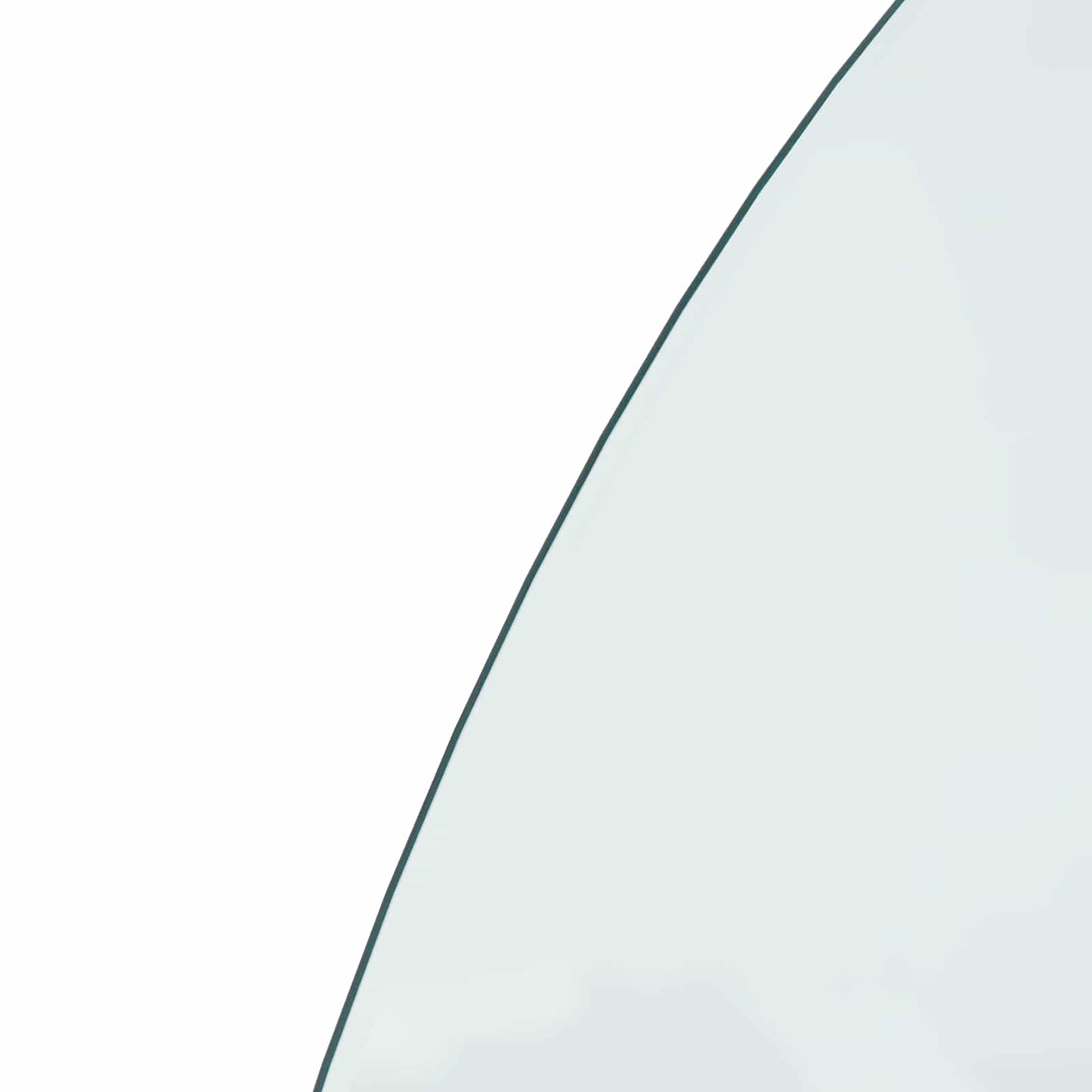 Fireplace Glass Plate Transparent 1000 x 600 mm Glass