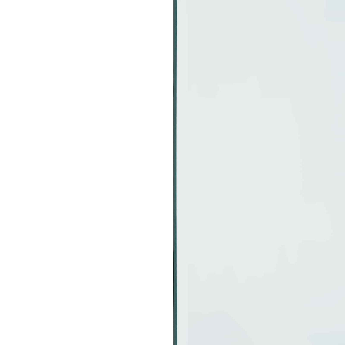 Fireplace Glass Plate Transparent 120 x 50 cm Glass