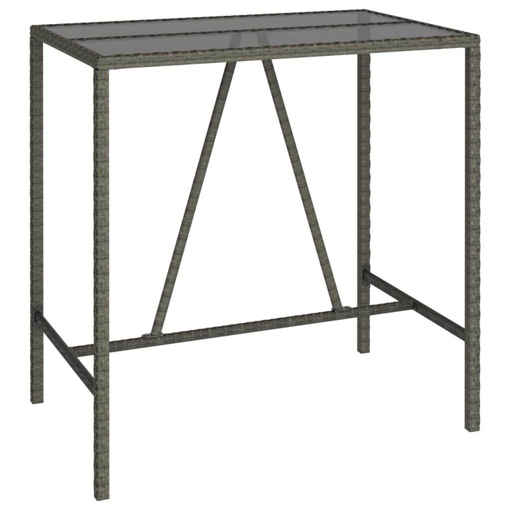 Garden Bar Set | Grey, Black