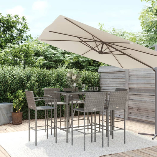 Garden Bar Set | Grey, Black