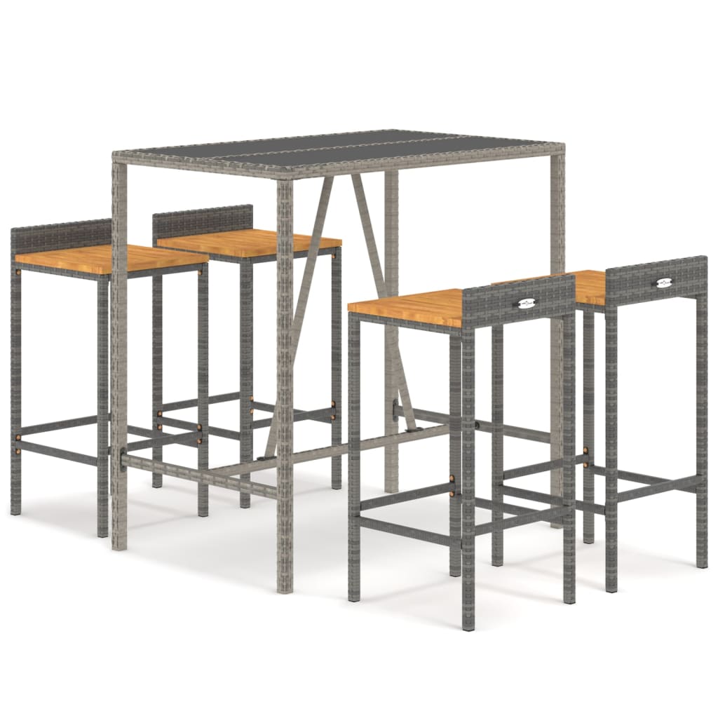 Garden Bar Set | Grey