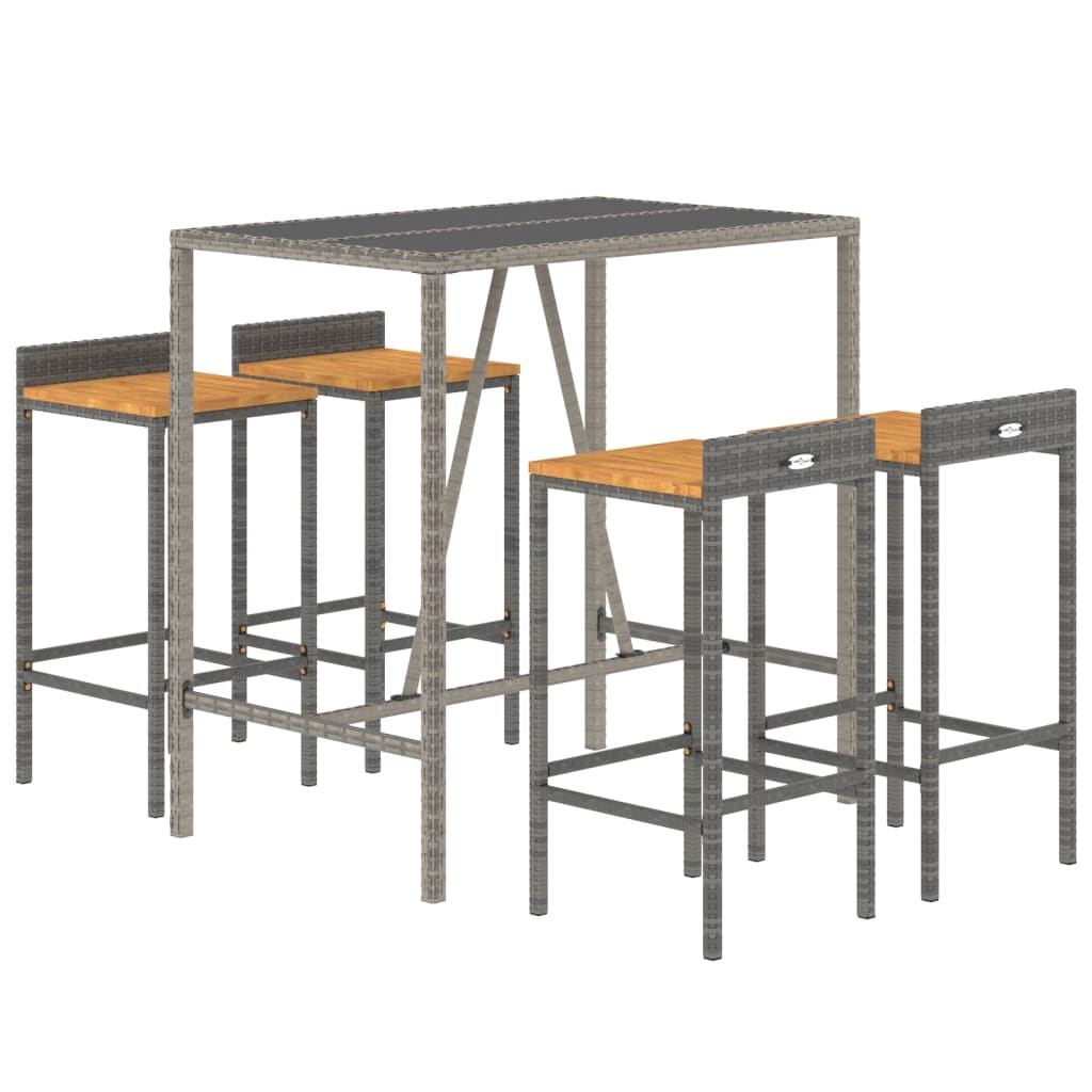 Garden Bar Set | Grey