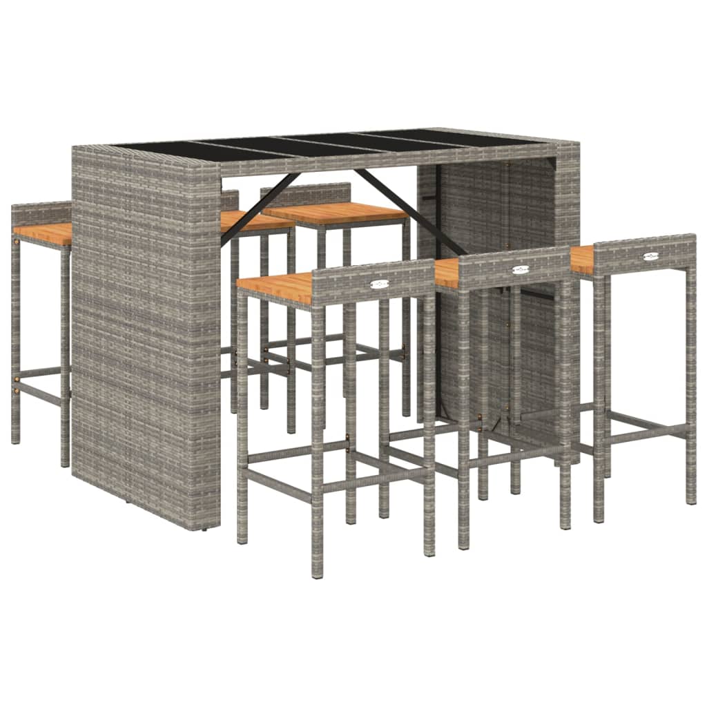 Garden Bar Set | Grey