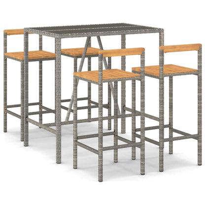 Garden Bar Set | Grey