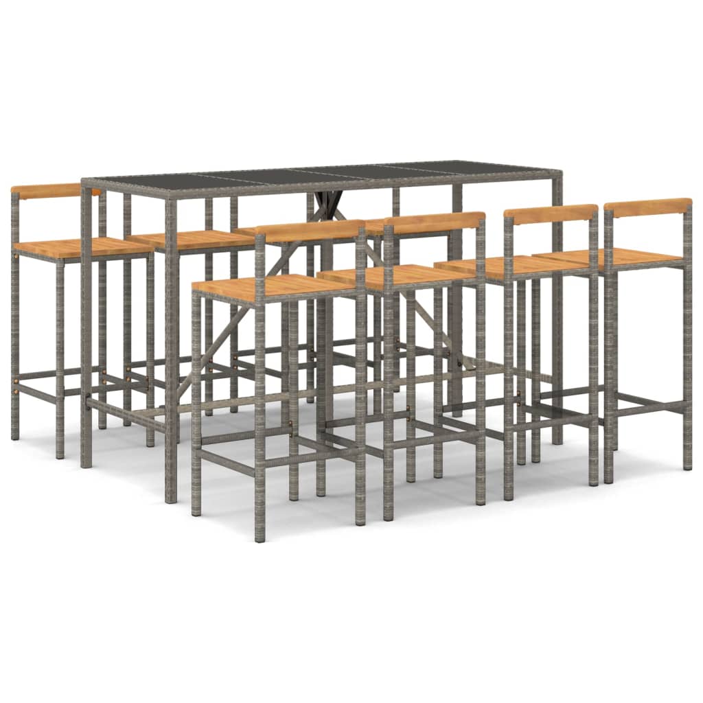 Garden Bar Set | Grey
