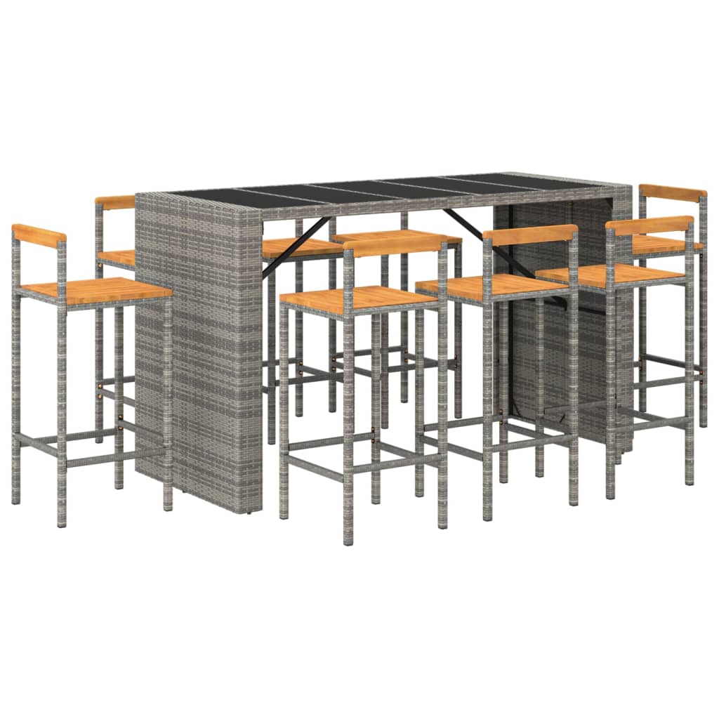 Garden Bar Set | Grey
