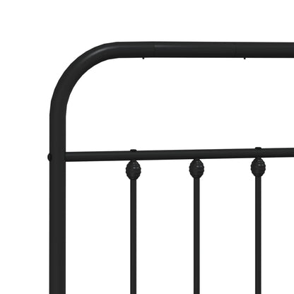 Bed Frame | Black | Powder-Coated Steel | Small Double | Bed Frame