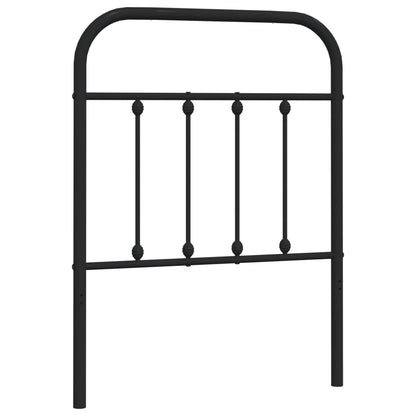 Metal Replace Headboard Black 75 cm