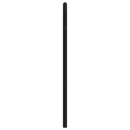 Metal Replace Headboard Black 135 cm