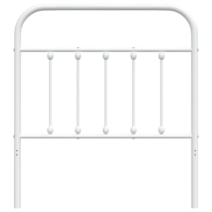 Metal Replace Headboard White 80 cm
