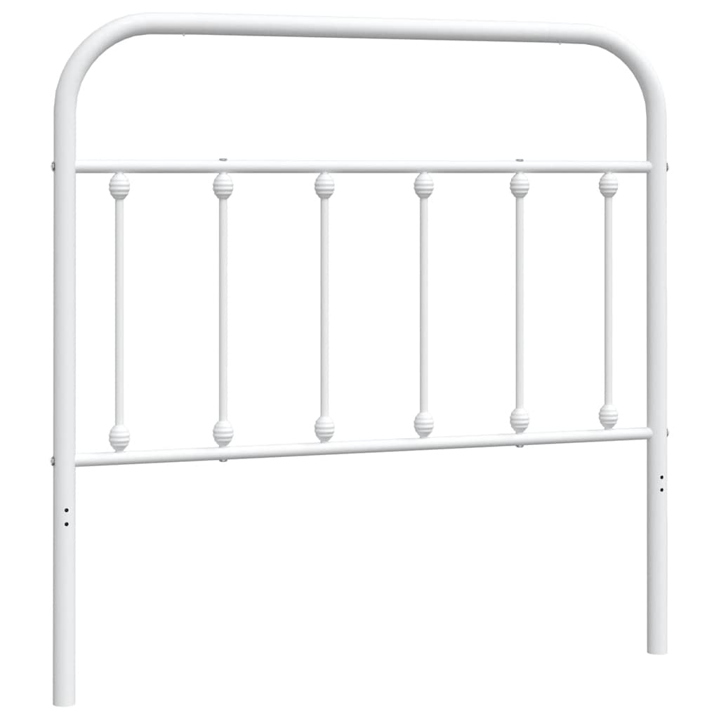 Metal Replace Headboard White 100 cm